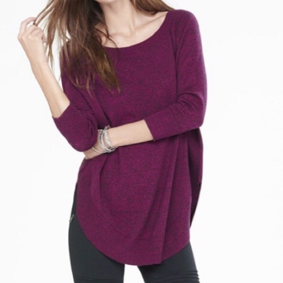 Express Sweaters - Express circle hem sweater